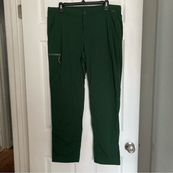 REI Co-op Women's Green Trailmade Pants Outdoor Hiking UPF 50+ - Picture 2 of 9